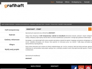 Haft komputerowy w ofercie firmy Grafihaft z Krakowa